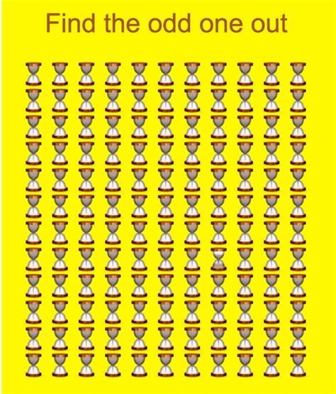 odd one out puzzle solver.